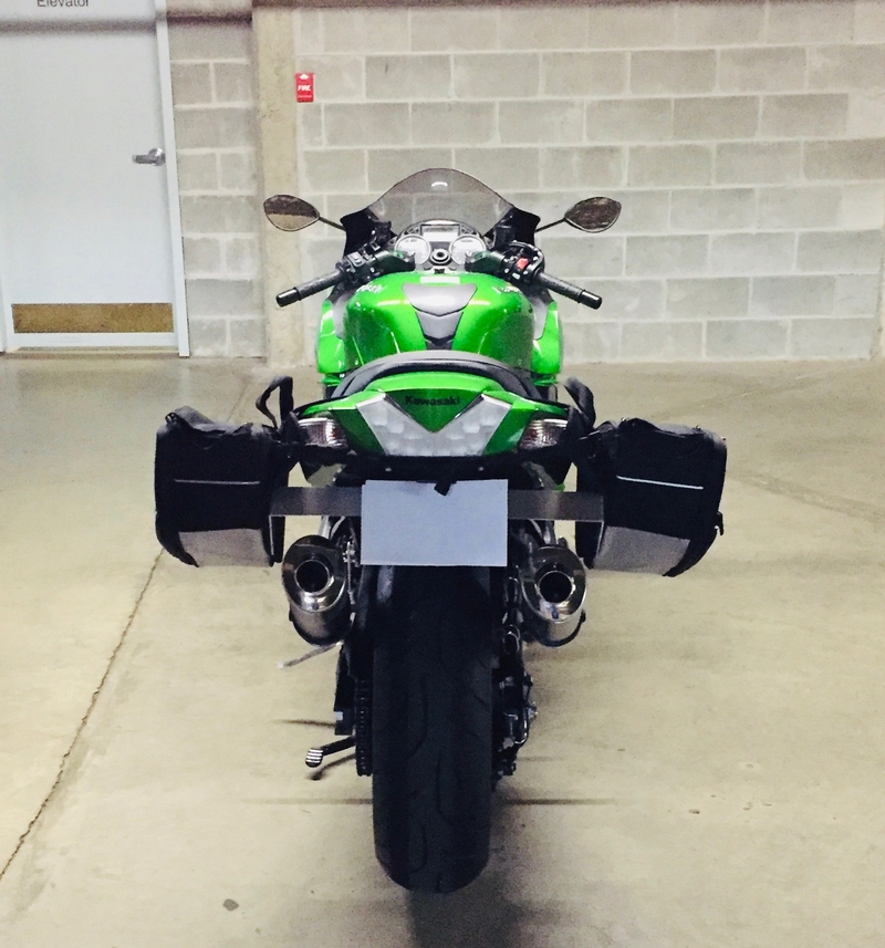 Fast, inexpensive saddlebags solution